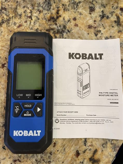 custom how to use general moisture meter|kobalt moisture meter instructions.